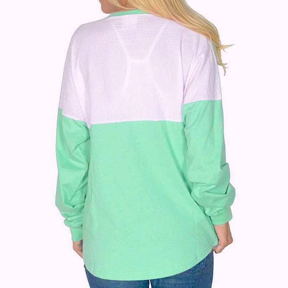 Seer Sucker Back Long Sleeve